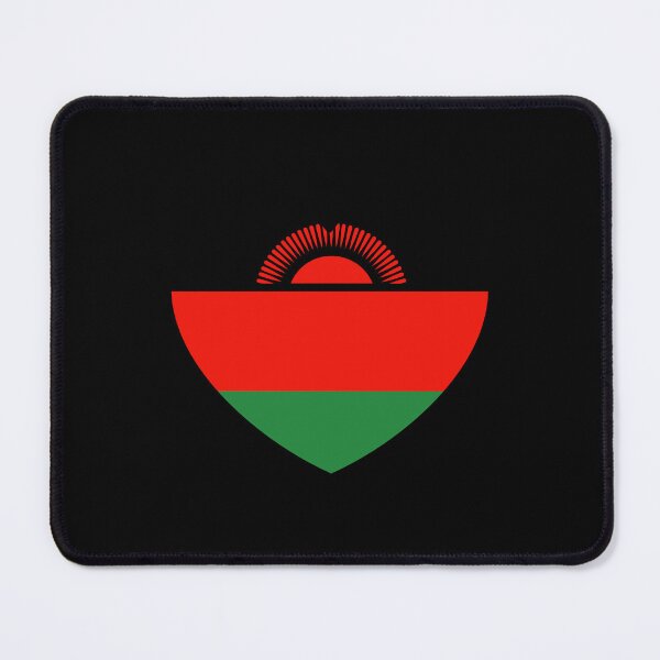 Item preview, Malawi Flag Heart MW designed and sold by shitpostee.
