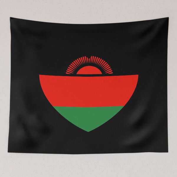 Item preview, Malawi Flag Heart MW designed and sold by shitpostee.