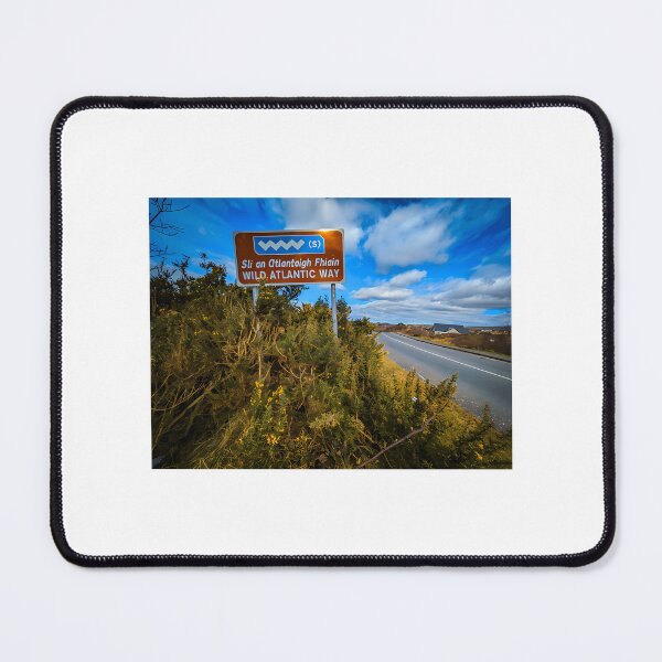 Item preview, Wild Atlantic Way South Signpost In Donegal Ireland designed and sold by ackenjm.
