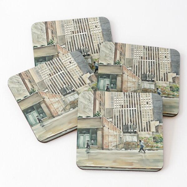 Item preview, Empty Lots and Vacant Stores designed and sold by RCWatercolours.