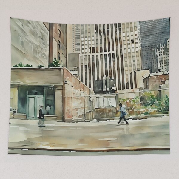 Item preview, Empty Lots and Vacant Stores designed and sold by RCWatercolours.