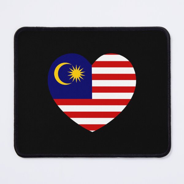 Item preview, Malaysia Flag Heart MY designed and sold by shitpostee.
