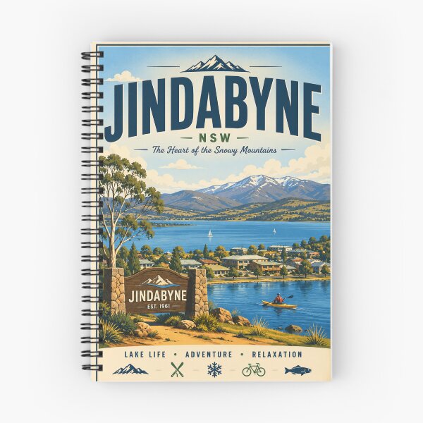 Item preview, Jindabyne NSW Australia  designed and sold by PamLeeDesign.
