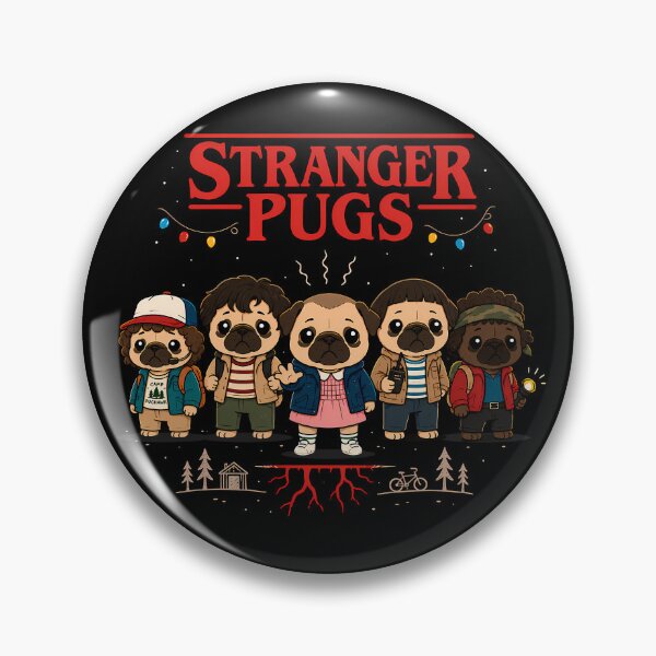 Item preview, Stranger Pugs designed and sold by TheSamuraiCat.