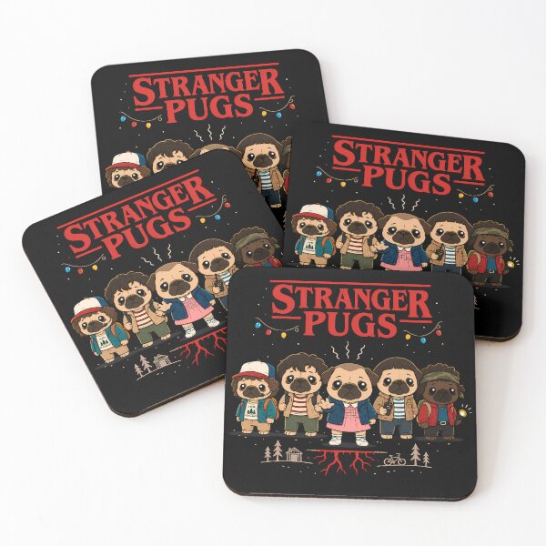 Item preview, Stranger Pugs designed and sold by TheSamuraiCat.