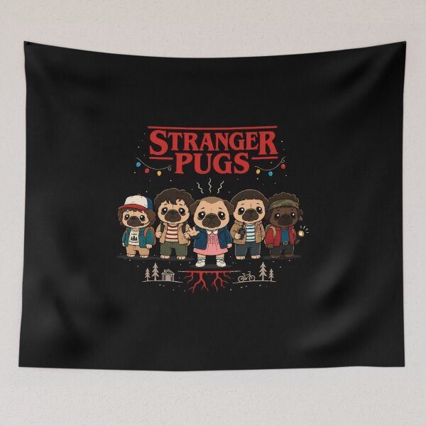 Item preview, Stranger Pugs designed and sold by TheSamuraiCat.