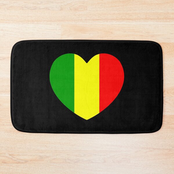 Item preview, Mali Flag Heart ML designed and sold by shitpostee.