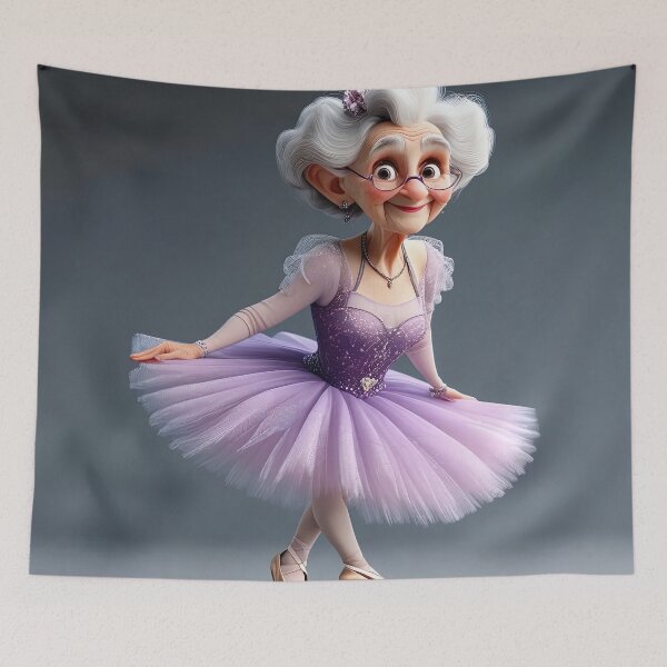 Item preview, Old Fart as a Ballerina designed and sold by Colin Bentham.