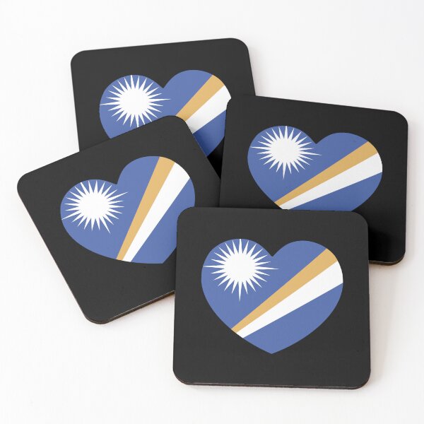Item preview, Marshall Islands Flag Heart MH designed and sold by shitpostee.