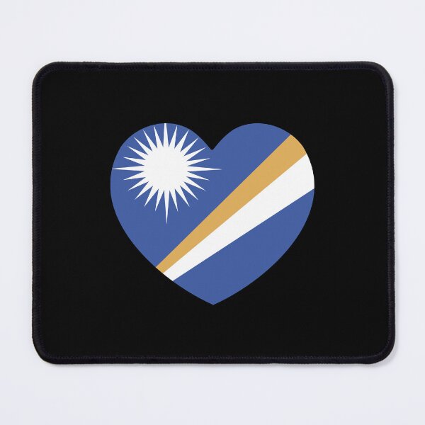 Item preview, Marshall Islands Flag Heart MH designed and sold by shitpostee.