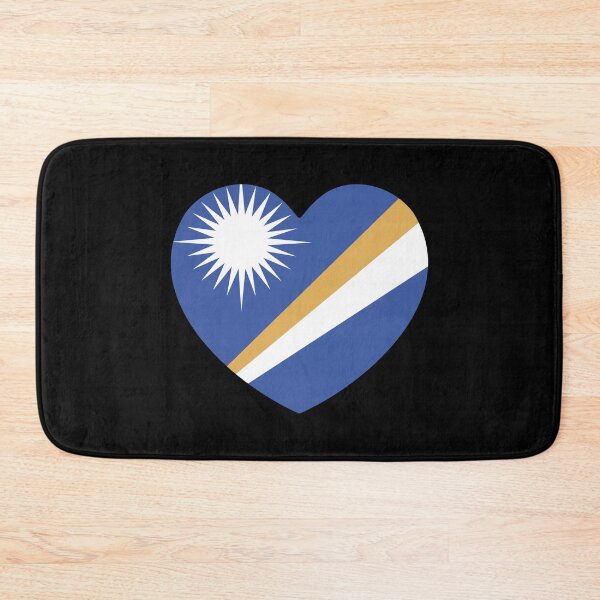 Item preview, Marshall Islands Flag Heart MH designed and sold by shitpostee.