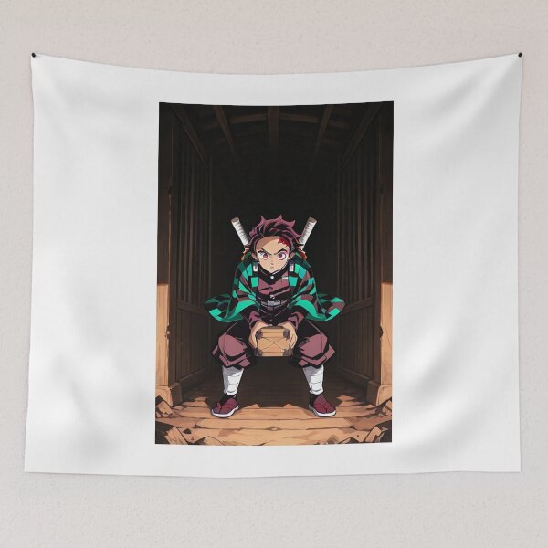 Item preview, Anime - Main Character of Demon Slayer, Intense Determination designed and sold by AnimeShin.