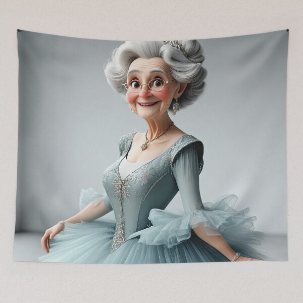 Item preview, Old Fart as a Ballerina designed and sold by Colin Bentham.