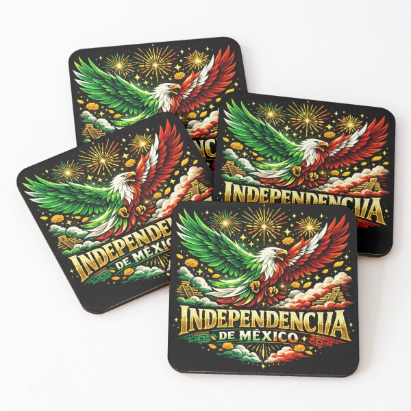 Item preview, Independencia De Mexico Eagle Fireworks Mexican Independence Day Art designed and sold by irfanshikh.