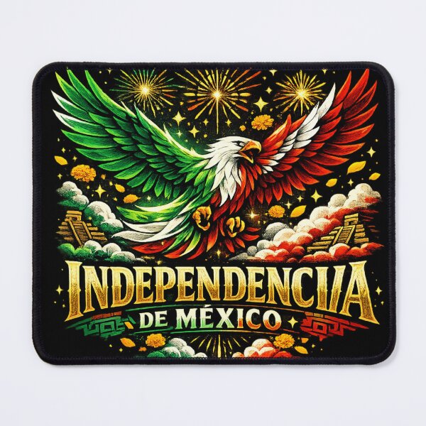 Item preview, Independencia De Mexico Eagle Fireworks Mexican Independence Day Art designed and sold by irfanshikh.
