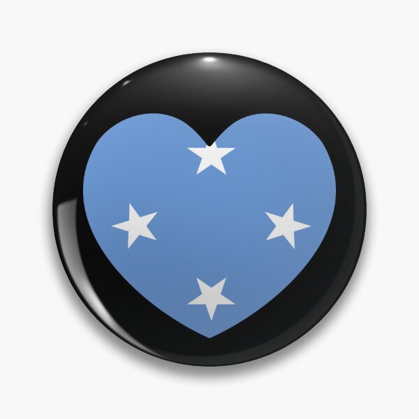 Item preview, Micronesia Flag Heart FM designed and sold by shitpostee.