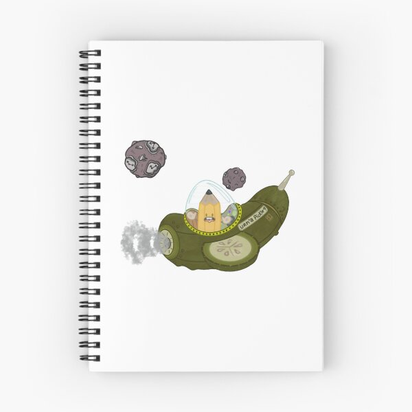 Aperçu de l'œuvre Tu es dans le pétrin maintenant ! Illustration humoristique d'un sous-marin spatial. créée et vendue par Shoaibstudio.