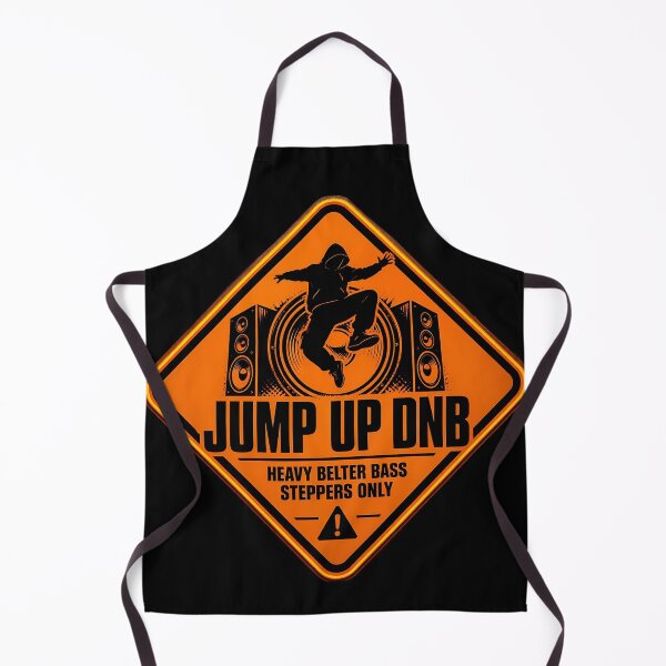 Item preview, Jump Up DNB Heavy Bass Warning Sign designed and sold by ZenRave Designs.
