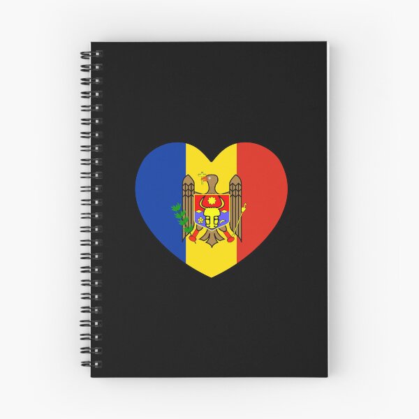 Item preview, Moldova Flag Heart MD designed and sold by shitpostee.