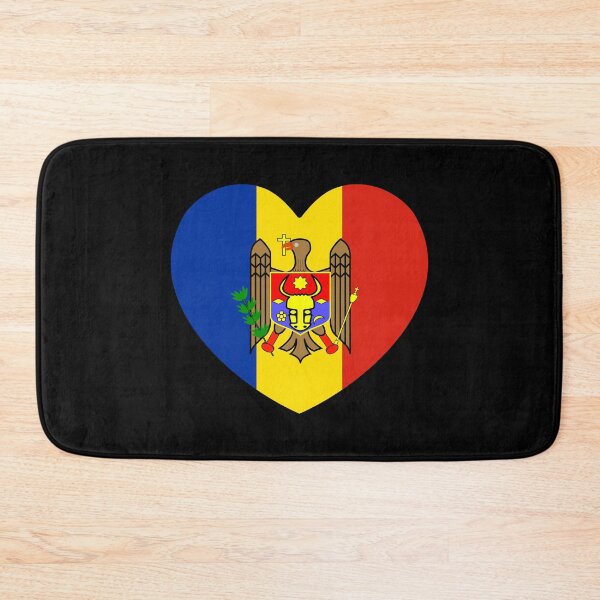 Item preview, Moldova Flag Heart MD designed and sold by shitpostee.