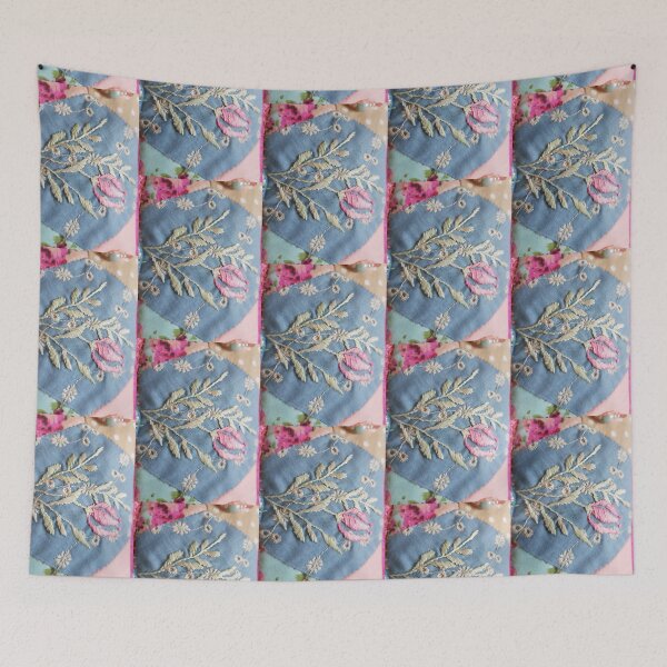Item preview, Embroidered patchwork designed and sold by LyLauDesign.