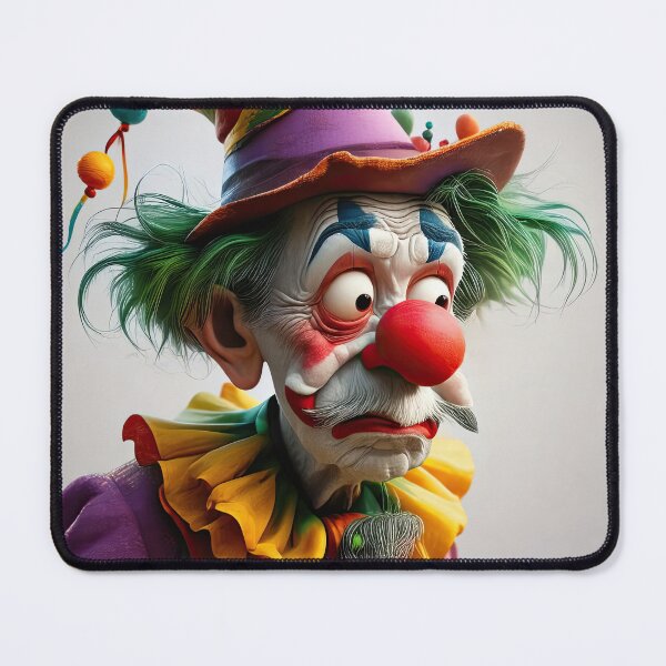 Item preview, Old Fart as a sad clown designed and sold by Colin Bentham.