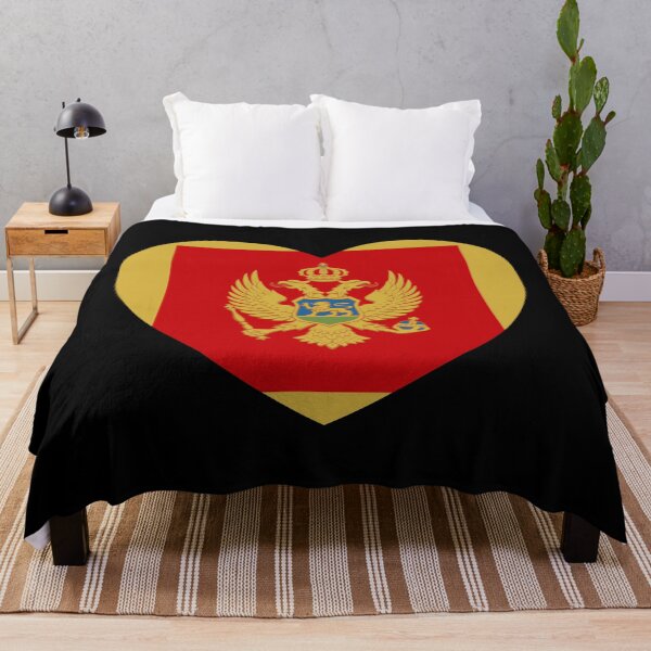 Item preview, Montenegro Flag Heart ME designed and sold by shitpostee.