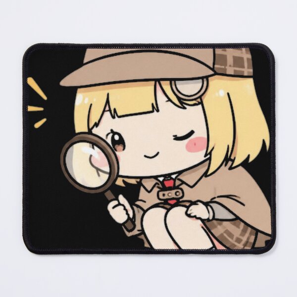 Item preview, Amelia Watson Cute Detective Graphic designed and sold by Nico Davidson.