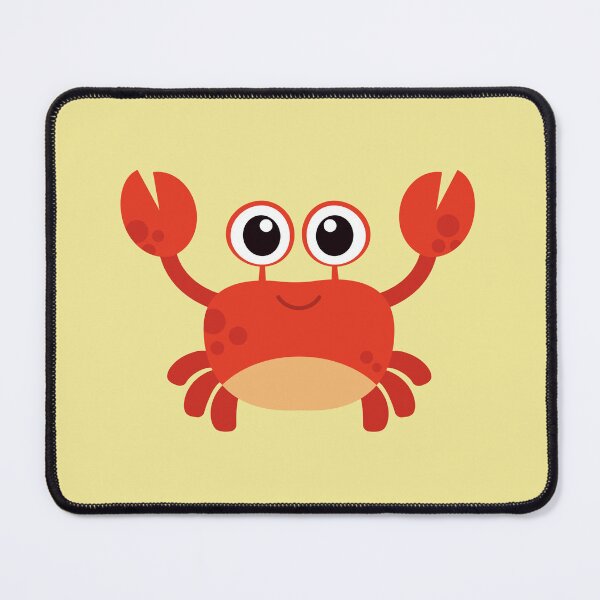 Item preview, Cute Red Crab Cute Cartoon Crab Sea Animal designed and sold by SolutionsArt.