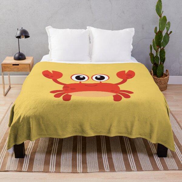 Item preview, Cute Red Crab Cute Cartoon Crab Sea Animal designed and sold by SolutionsArt.