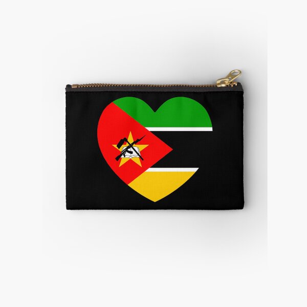 Item preview, Mozambique Flag Heart MZ designed and sold by shitpostee.