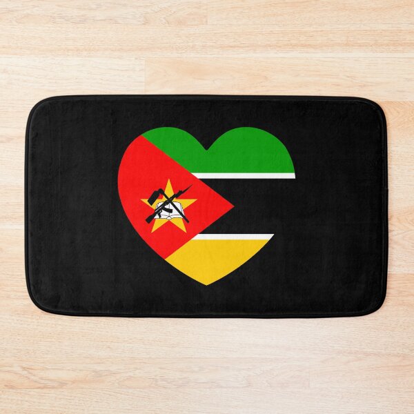 Item preview, Mozambique Flag Heart MZ designed and sold by shitpostee.