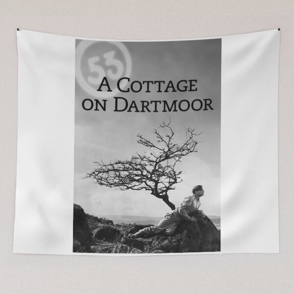Item preview, A Cottage On Dartmoor Vintage Poster designed and sold by xhopdetoz.