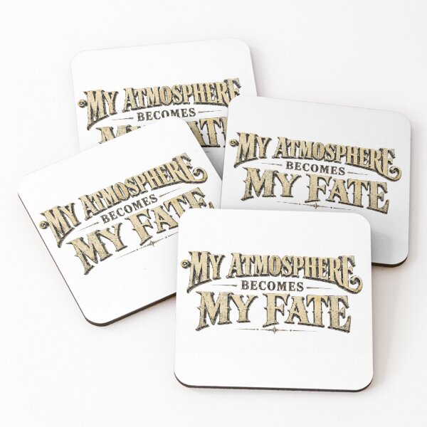 Item preview, My atmosphere becomes my fate.(Vintage Version) designed and sold by MaxDreamsArt.