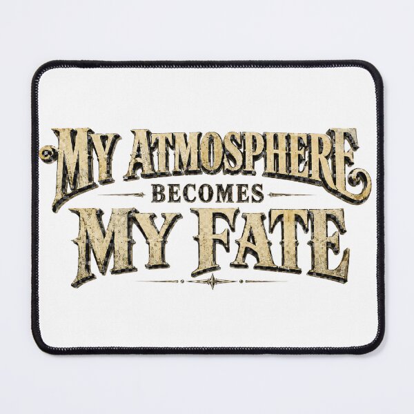 Item preview, My atmosphere becomes my fate.(Vintage Version) designed and sold by MaxDreamsArt.