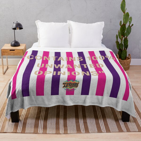 Item preview, Contains 100 Percent Unwanted Opinions - Funny Pink Stripe designed and sold by lifrary365.