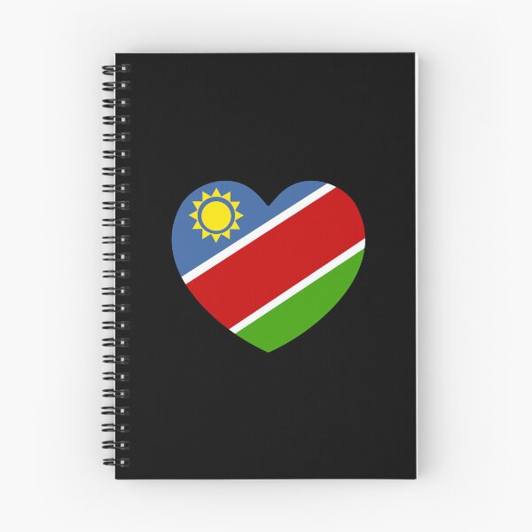 Item preview, Namibia Flag Heart NA designed and sold by shitpostee.