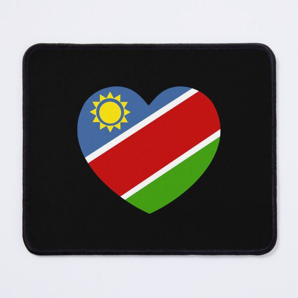 Item preview, Namibia Flag Heart NA designed and sold by shitpostee.