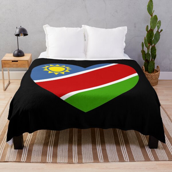 Item preview, Namibia Flag Heart NA designed and sold by shitpostee.