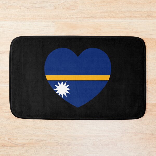 Item preview, Nauru Flag Heart NR designed and sold by shitpostee.