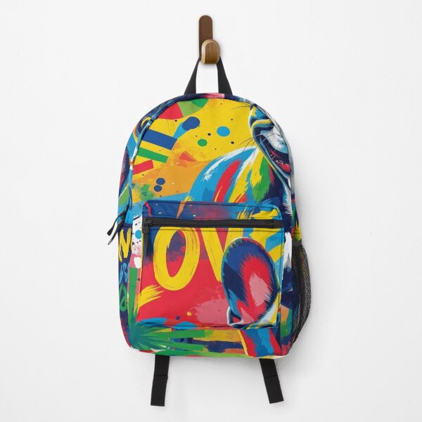 Item preview, Love Joy Woof – Colorful French Bulldog Pop Art designed and sold by cipoprimo.