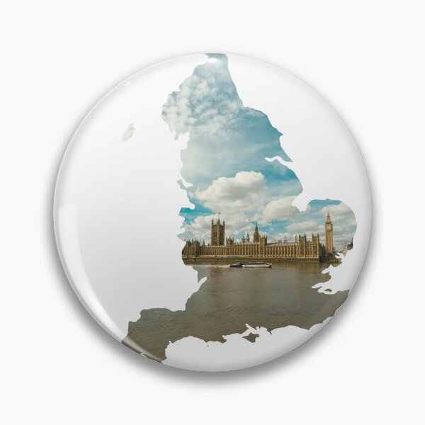 Item preview, England Map Big Ben Elizabeth Tower Houses of Parliament Silhouette 2 designed and sold by Maroan93.