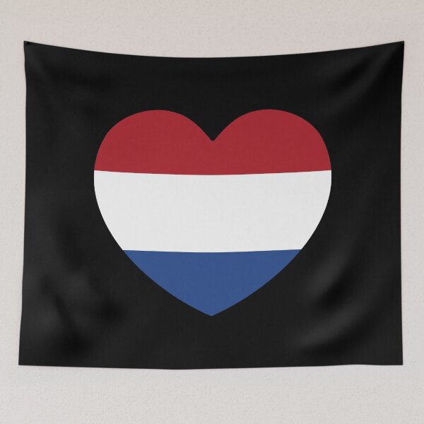 Item preview, Netherlands Flag Heart NL designed and sold by shitpostee.
