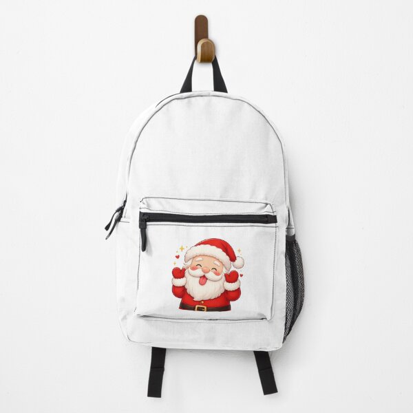Item preview, Cute Cartoon Santa Claus Sticking Out His Tongue | Funny Christmas Character designed and sold by mayatA-rt.