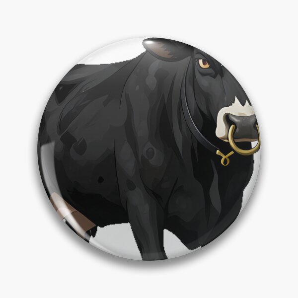 Item preview, Gothic Taurus Deadpan Cow designed and sold by IllumeInk.