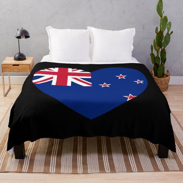 Item preview, New Zealand Flag Heart NZ designed and sold by shitpostee.