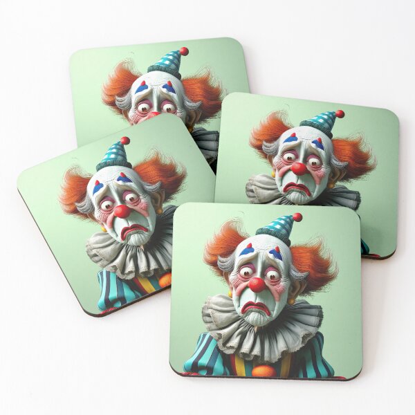 Item preview, Old Fart as a sad clown designed and sold by Colin Bentham.