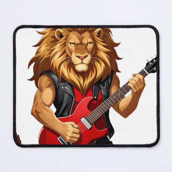 Item preview, Lion Rock Guitarist designed and sold by pumsquare.