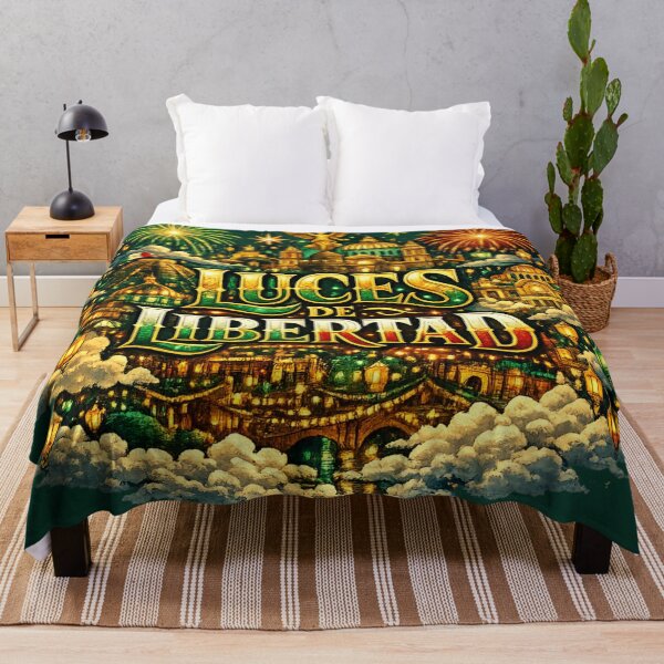 Item preview, Luces De Libertad Mexican Independence Day Lantern City Celebration Design designed and sold by irfanshikh.
