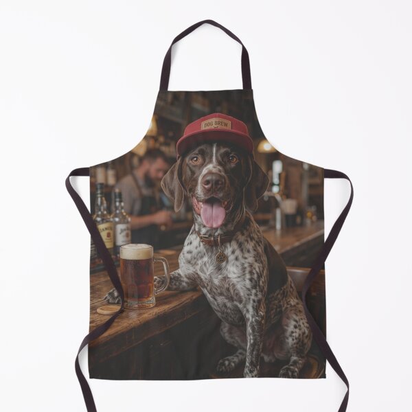 Item preview, German Shorthaired Pointer Bar Dog Beer Lover Funny Pub designed and sold by raedattia.